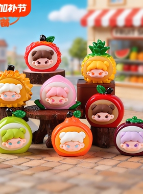 潮玩萌粒公仔树脂装饰品摆件