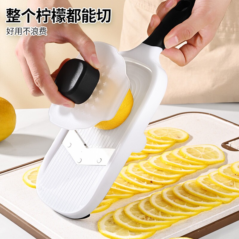 柠檬切片器商用多功能新款切菜器家用水果切片器厨房土豆切片神器