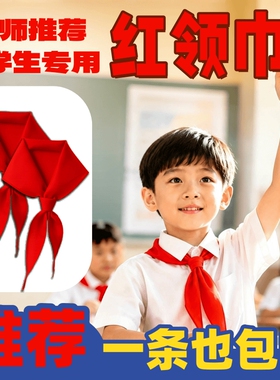 学生少先队员推荐通用标准红领巾