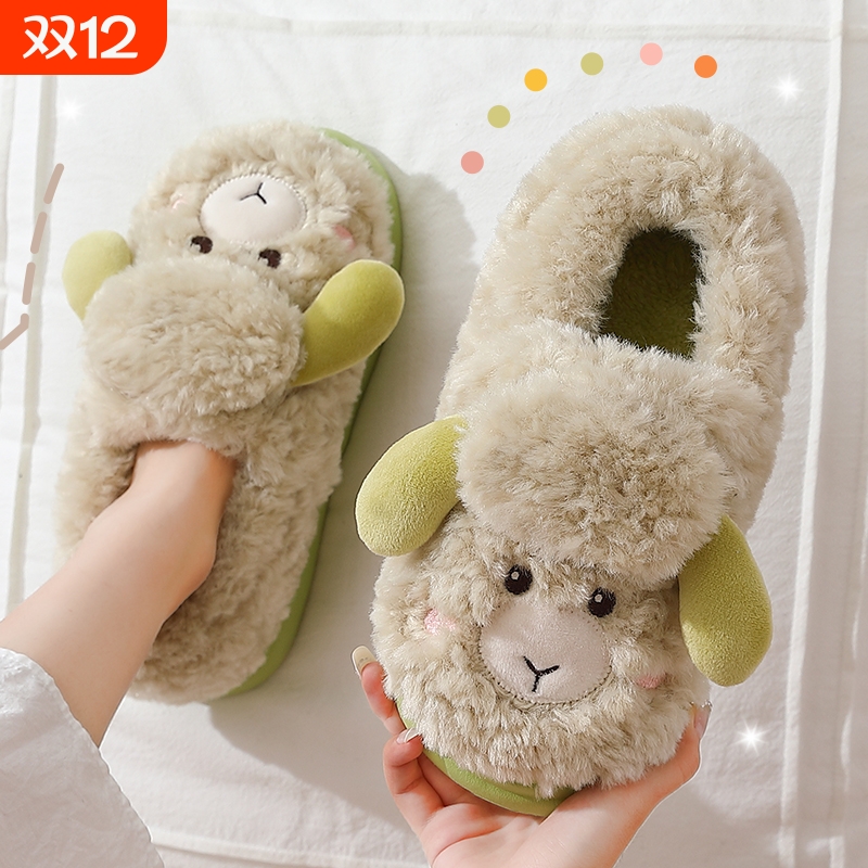 棉拖鞋女士冬季2025新款外穿室内