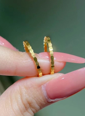 简约时尚小众设计高级感食指戒