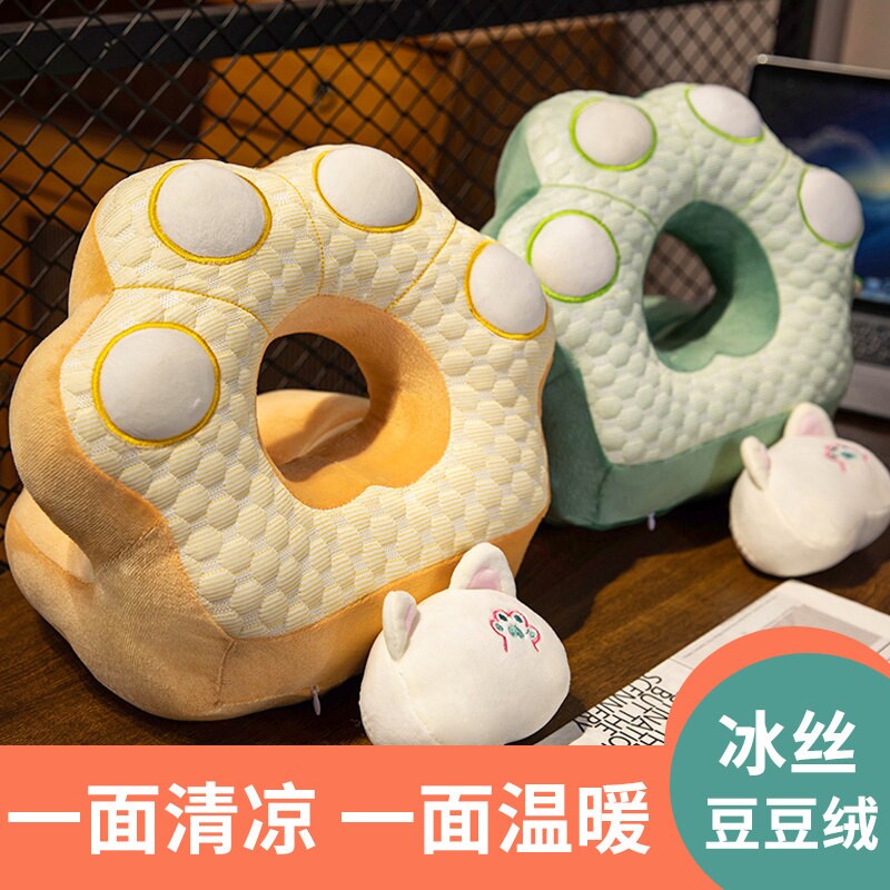 冰豆豆午睡枕趴睡枕小学生办公室趴桌子睡觉抱枕午休神器午觉枕头