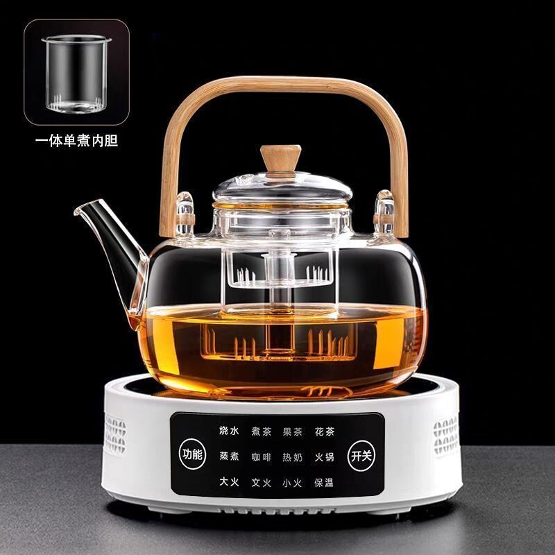 触摸电陶炉茶炉家用1500W茶壶煮茶玻璃烧水小型加热煮茶控温自动