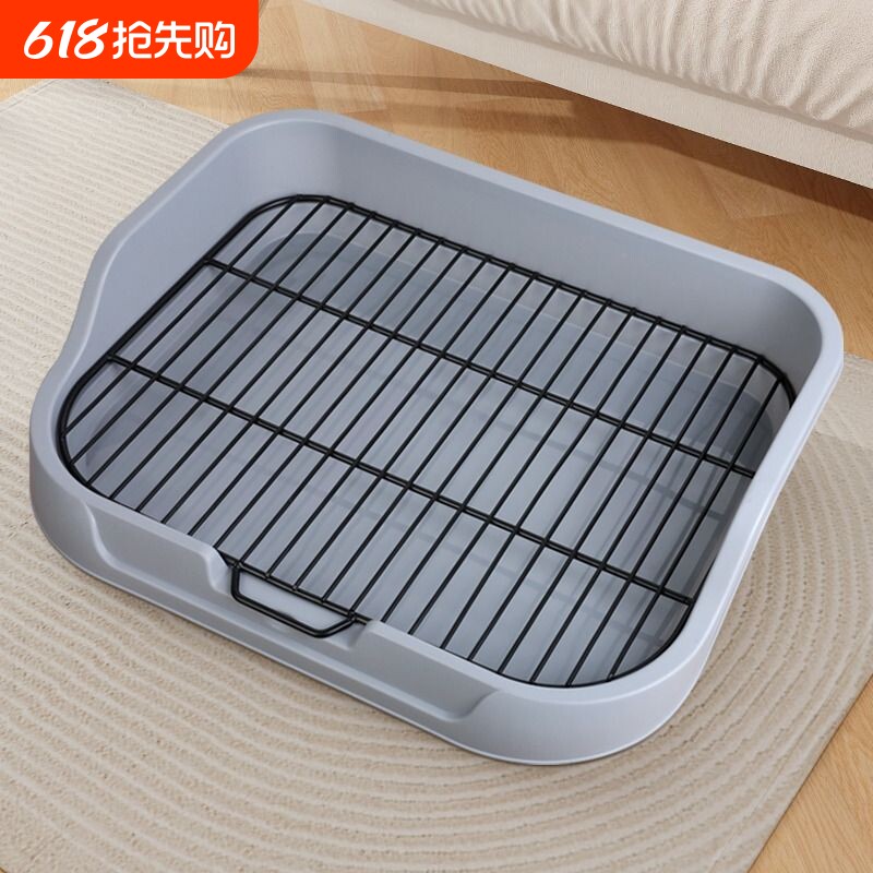 狗厕所小型犬防踩屎宠物便盆尿尿盆中型大型狗狗砂盆泰迪小狗专用