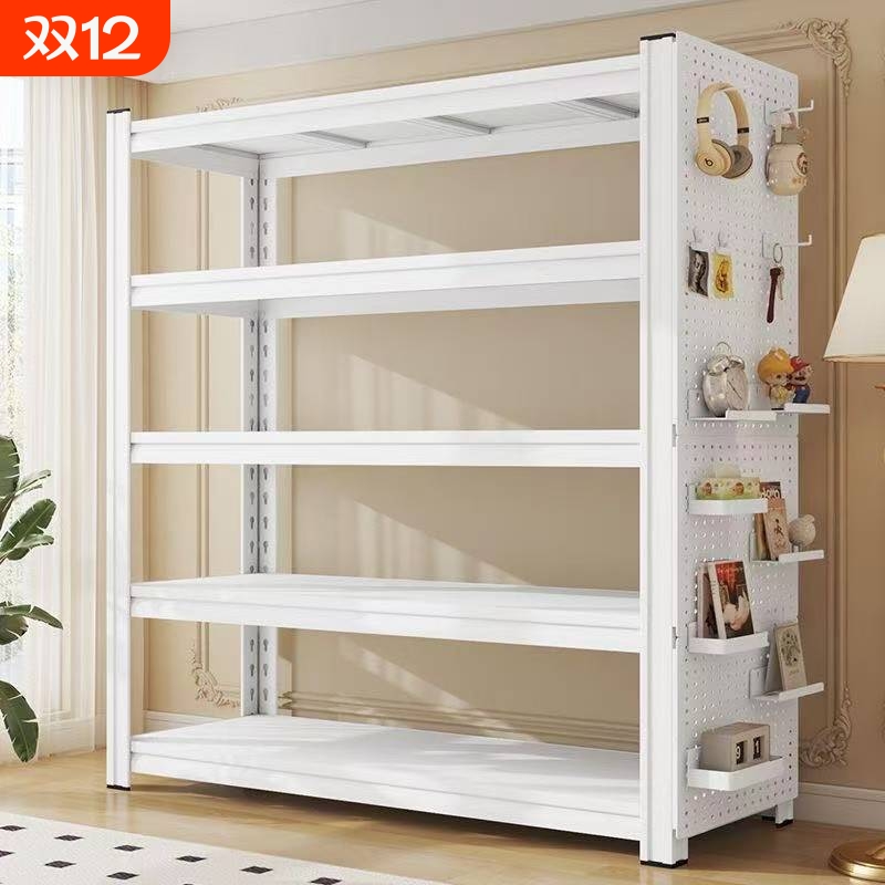 家用置物架新款冷轧钢室内阳台货架小型收纳柜