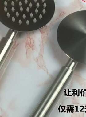 304不锈钢花洒喷头超强增压省水热水器出水头不生锈超值新疆包邮