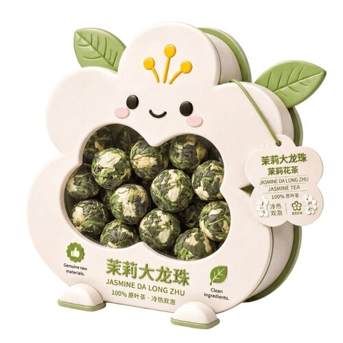 千喜逸客茉莉花茶大龙珠新茶浓香茶叶