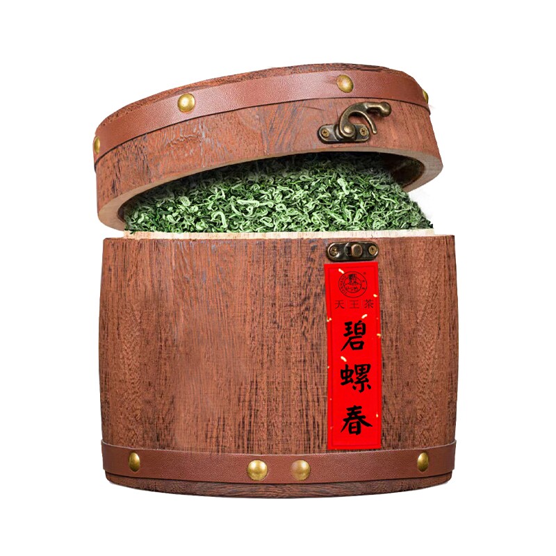 碧螺春特级明前嫩芽绿茶茶叶礼盒500g