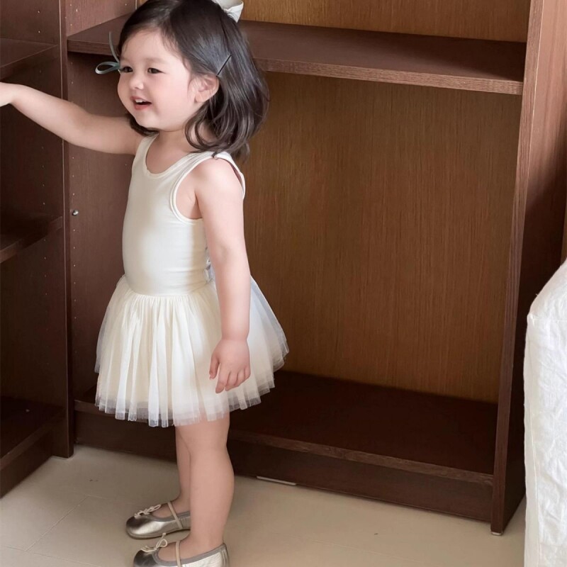 女宝宝夏装好看纱裙女童拍照裙子图片