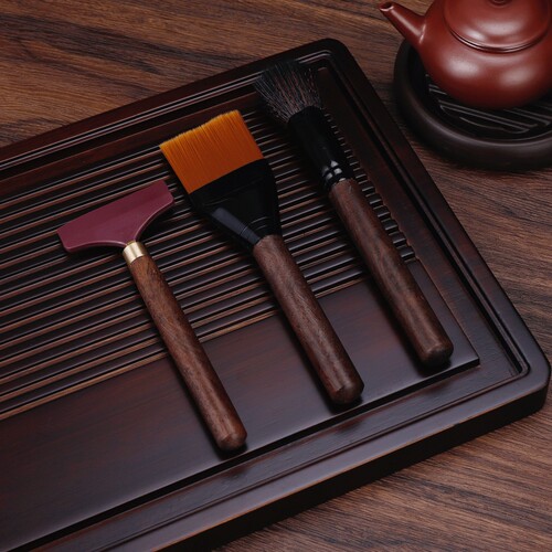 茶道硅胶刮水器功夫茶具