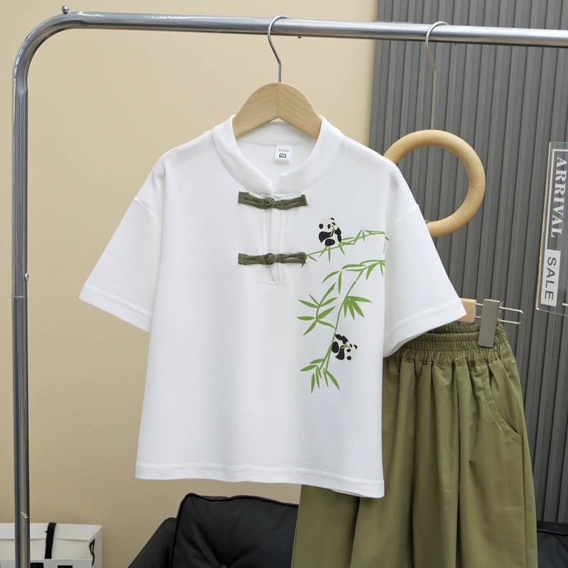 5中大童6男童汉服夏季7套装9国风短袖10儿童12夏装13男孩1