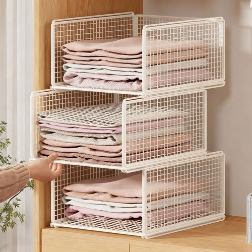 可抽拉衣橱收纳箱家用衣物收纳篮