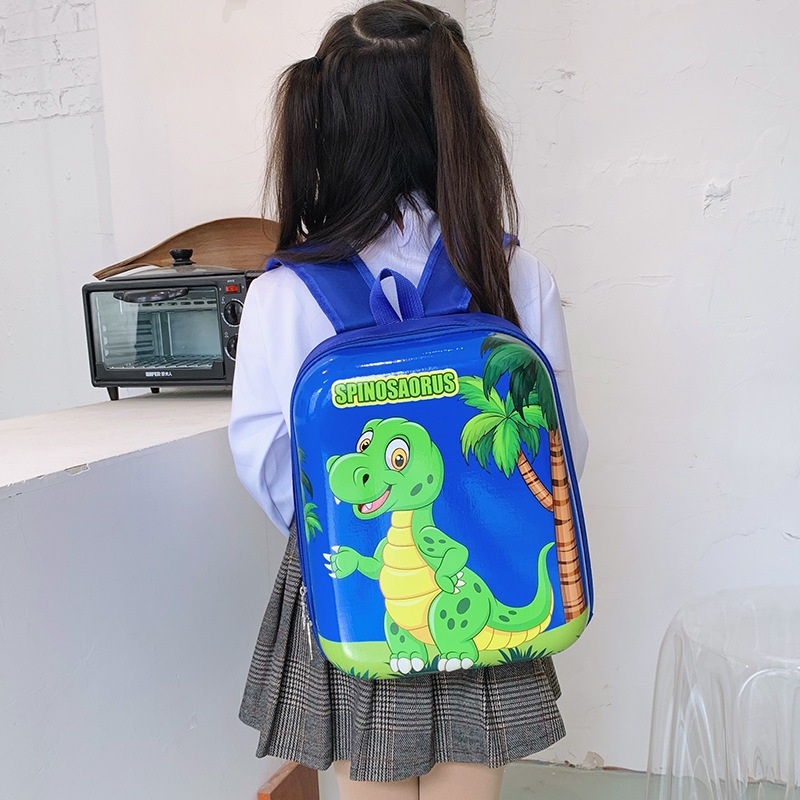 15寸蛋壳儿童书包卡通男童女宝宝3-7岁幼儿园小孩小学生双肩背包