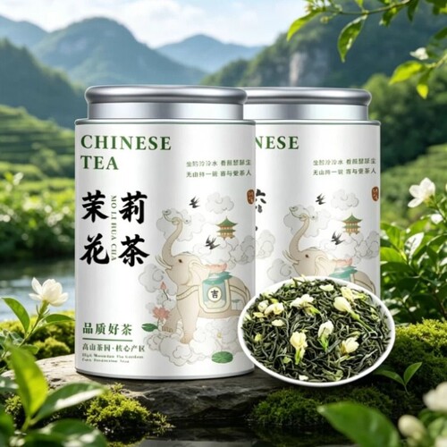 正宗广西茉莉花茶自然浓香250克