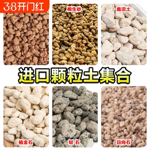 进口颗粒土二本线赤玉土桐生砂植金石鹿沼土轻石铺面拌土营养土