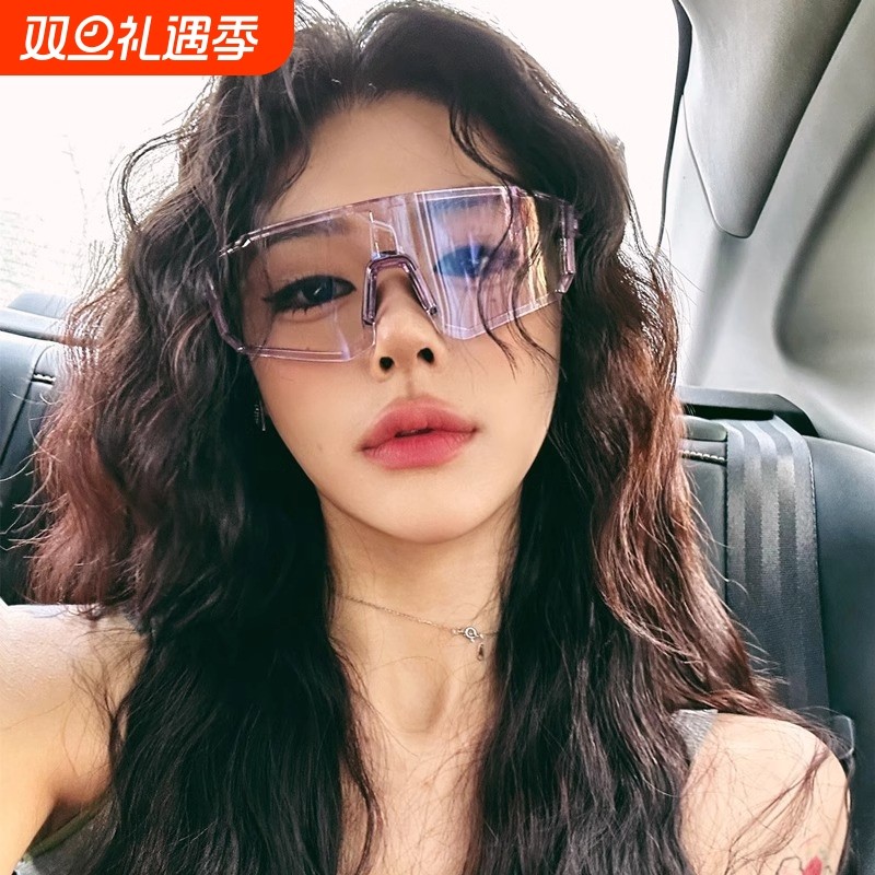 日夜两用防风骑行眼镜公路自行车户外变色运动护目夜骑跑步太阳镜