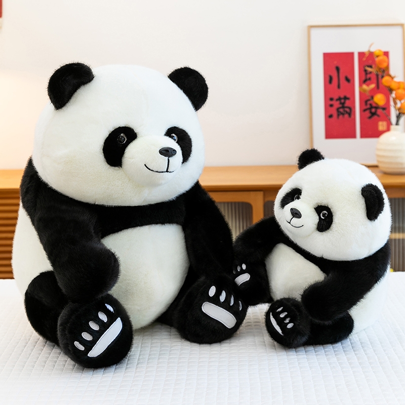 仿真熊猫毛绒儿玩具大熊猫玩偶