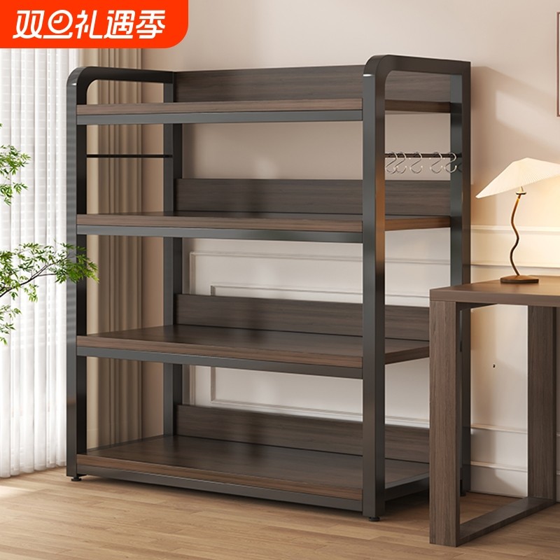 书架落地置物架卧室靠墙多层书本收纳架办公室货架简易书桌旁架子