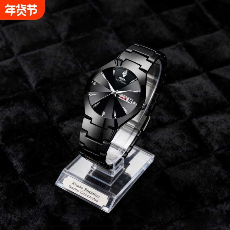 品牌正品手表男概念男士非机械表男款高级感学生运动男表潮腕表男