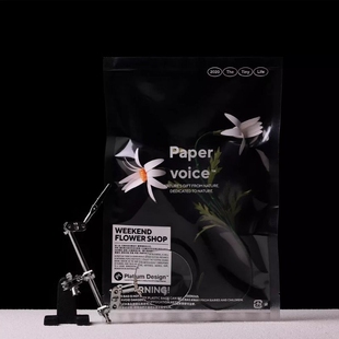 便携花植艺术纸花空间装 饰花卉 意义之花 LAB PAPER VOICE