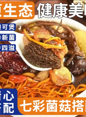 云南特产七彩菌汤包50g1包起羊肚菌七彩菌菇正宗煲汤多规格
