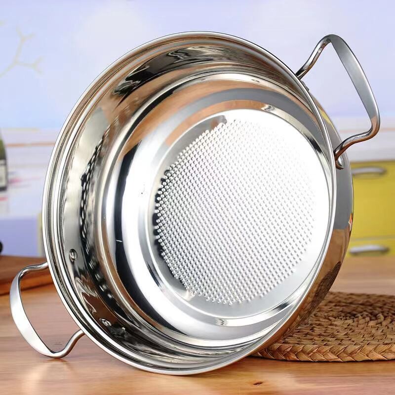 不锈钢火锅特厚食品级汤锅大容量锅具带盖不粘锅家用电磁炉燃气炉