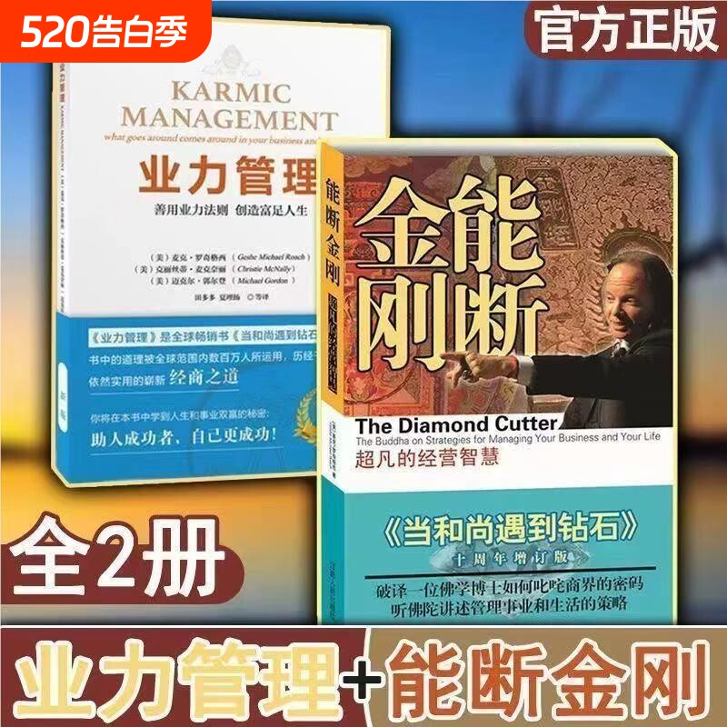 现货速发能断金刚业力管理正版善用法则创造富足人生当和尚遇到钻石续