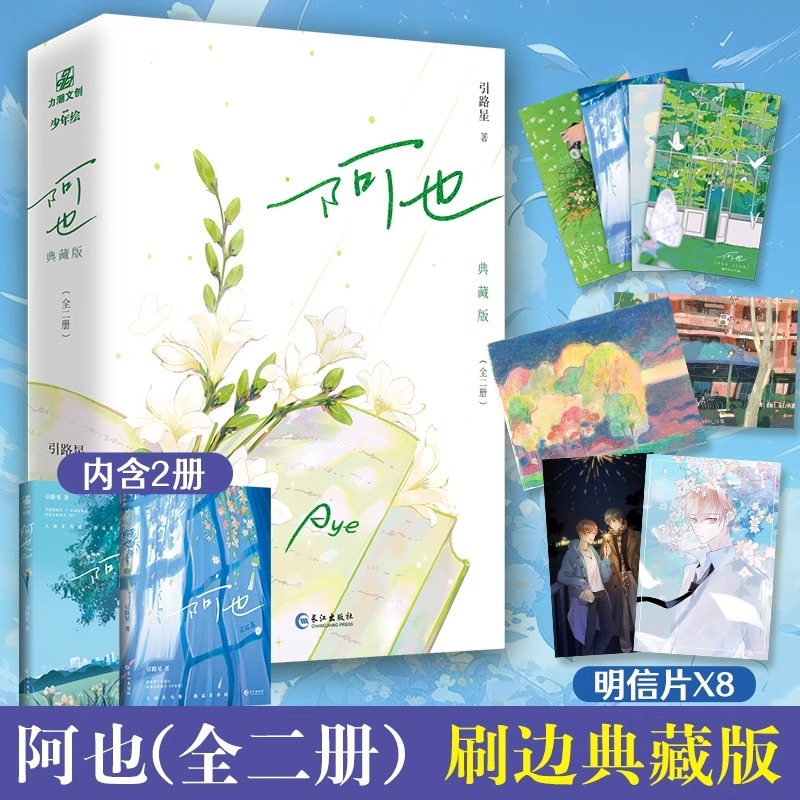 阿也12完结印签典藏版引路星著网络原名我喜欢你的信息素男神学霸路星辞×二世祖校霸段嘉衍青春言情校园小说力潮文化