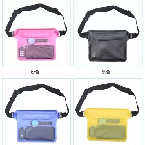 漂流游泳三层密封防水腰包