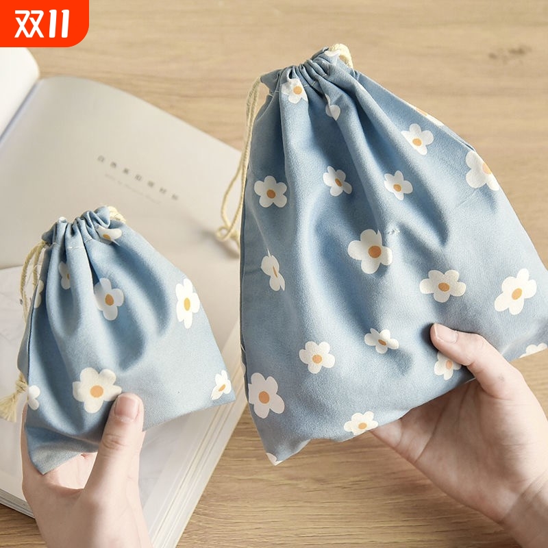 棉麻布袋束口袋小袋子大米布袋亚麻袋束口袋礼品袋文玩袋