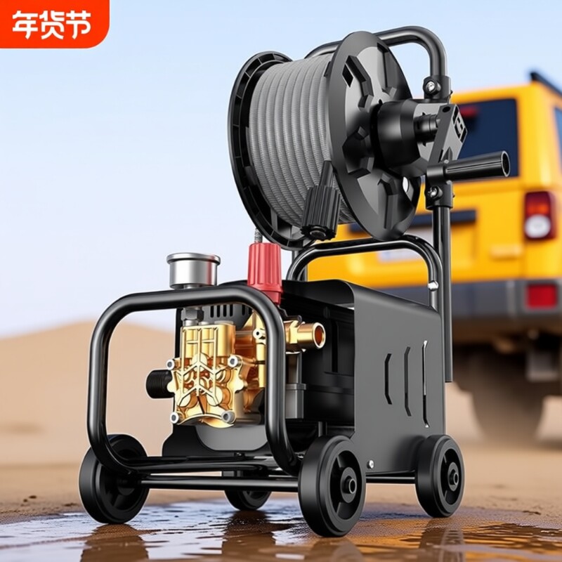 超高压洗车机220v商用增压清洗机洗地神器家用洗车店电机大功率