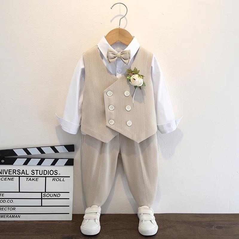 儿童西装套装男童花童礼服