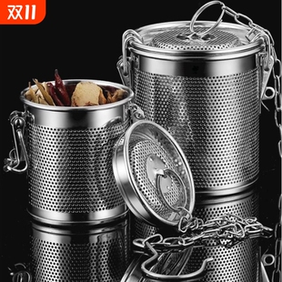 卤料笼304不锈钢过滤网调料球过滤袋调料罐家用笼料耐高温厨房