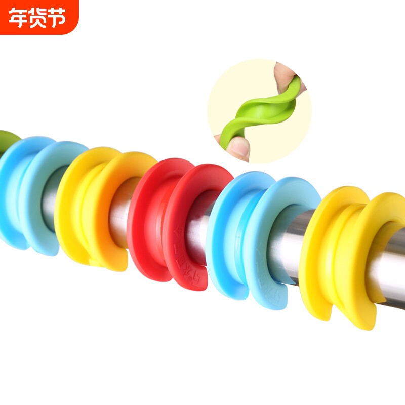 衣架防风扣阳台晒衣服固定神器晾衣杆卡扣防风固定扣硅胶防滑挂钩