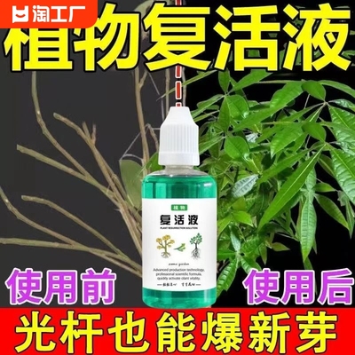 通用型植物复活液针对光杆掉叶