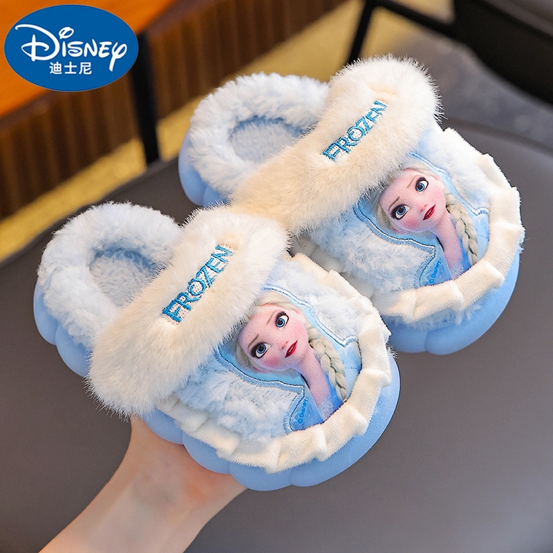 棉拖鞋爱莎公主冬季|千人加购