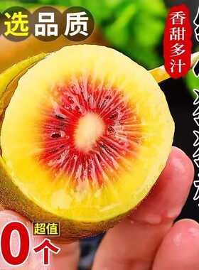 【平晏果园】四川红心猕猴桃新鲜应季孕妇水果进口奇异果整箱包邮
