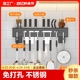 置物架家用多功能筷子筒菜刀收纳挂钩防水 不锈钢厨房刀架壁挂式
