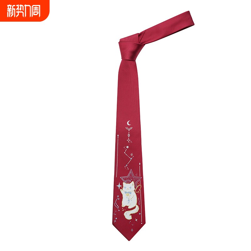 厂家现货【摘星喵】原创JKDK男女款黑色手打领带领结蝴蝶结小物