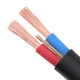 电线软线家用RVV电缆线护套线2/3/4芯充电电源线1.5/4/6/10平方