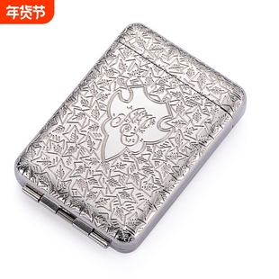 浴血黑帮谢尔比同款个性金属三开烟夹高档复古男士烟盒套送礼品