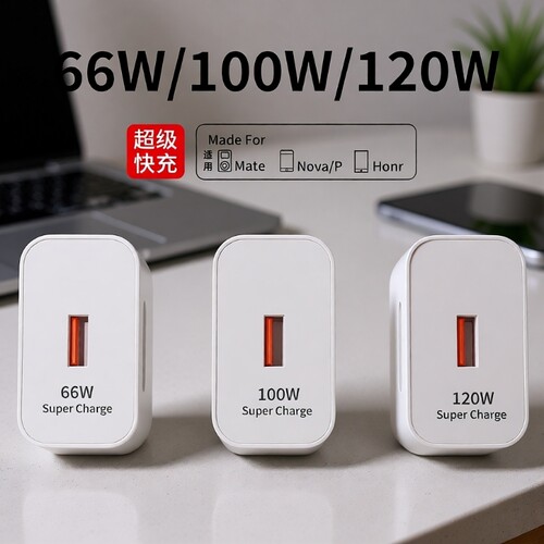 适用华为手机充电器充电头快充120W正品100W原mate50超级40pro套装66W插头p504030数据线荣耀快闪充氮化镓