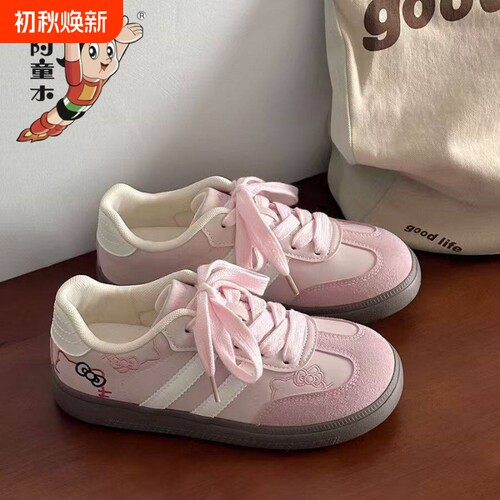 阿童木女童板鞋软底德训运动鞋