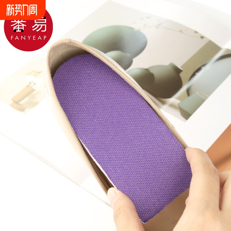 鞋垫/增高E1vo0-内增高鞋垫半鞋垫泡沫透气吸汗舒适鞋垫男