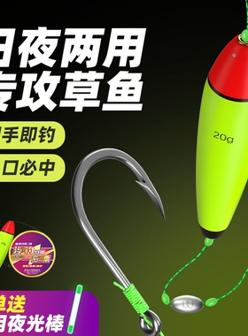 浮钓草鱼线组大物大力马手海竿专用钓组浮漂远投神器子线滑漂底钓