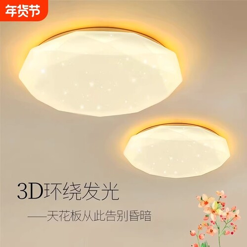 格灯堡超薄led高亮家用吸顶灯