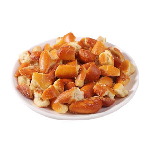 海盐焦糖碱水面包丁同款脆面包干饼干休闲解馋零食小吃便宜健康