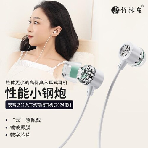 竹林鸟夜莺Z1入耳式睡眠H