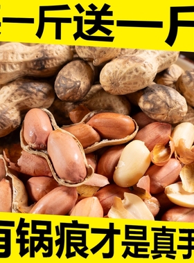 喜云祥柴火花生原味手炒手工现炒铁锅炒小吃休闲零食陈皮蒜香袋装