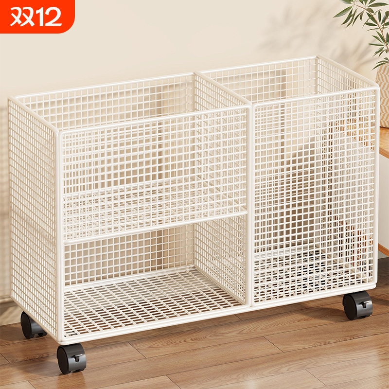 羽毛球拍收纳架带轮可移动家用